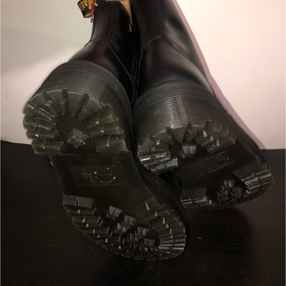 Dr martens JADON SMOOTH LEATHER PLATFORM BOOTS